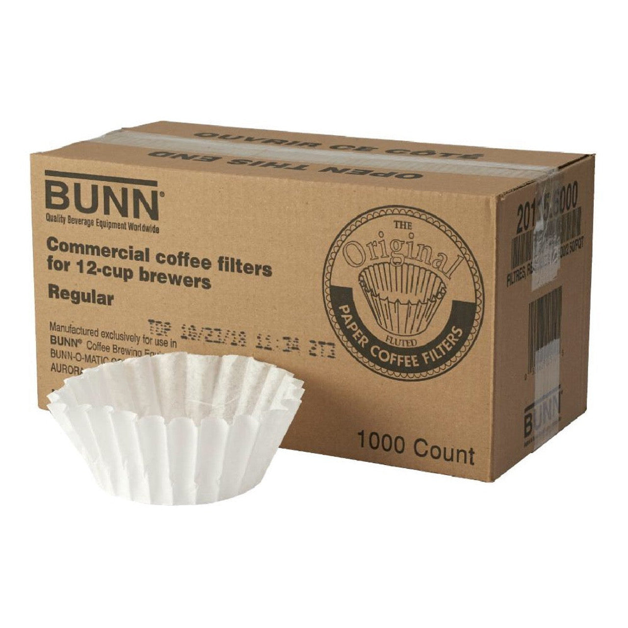 Bunn Commercial Coffee Filters 1000ct