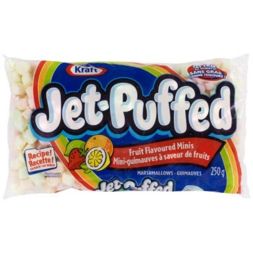 Kraft Jet-Puffed Fruit Flavoured Minis Marshmallows 250 g