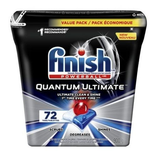 Finish Powerball Quantum Dishwasher Tabs 72ct