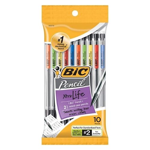 BIC Mechanical Pencil Medium Point 0.7mm 10ct