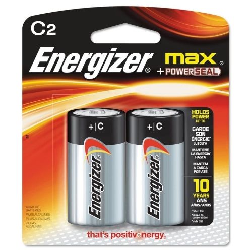 Energizer Max C Batteries 2pk