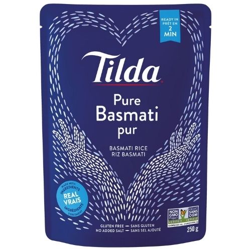 Tilda Pure Basmati Steamed Rice 250g