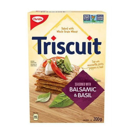 Christie Triscuit Balsamic & Basil Crackers 200 g