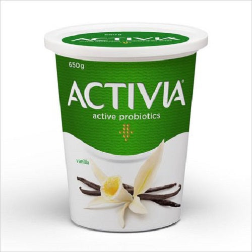 Danone Activia Vanilla Probiotic Yogurt 650g
