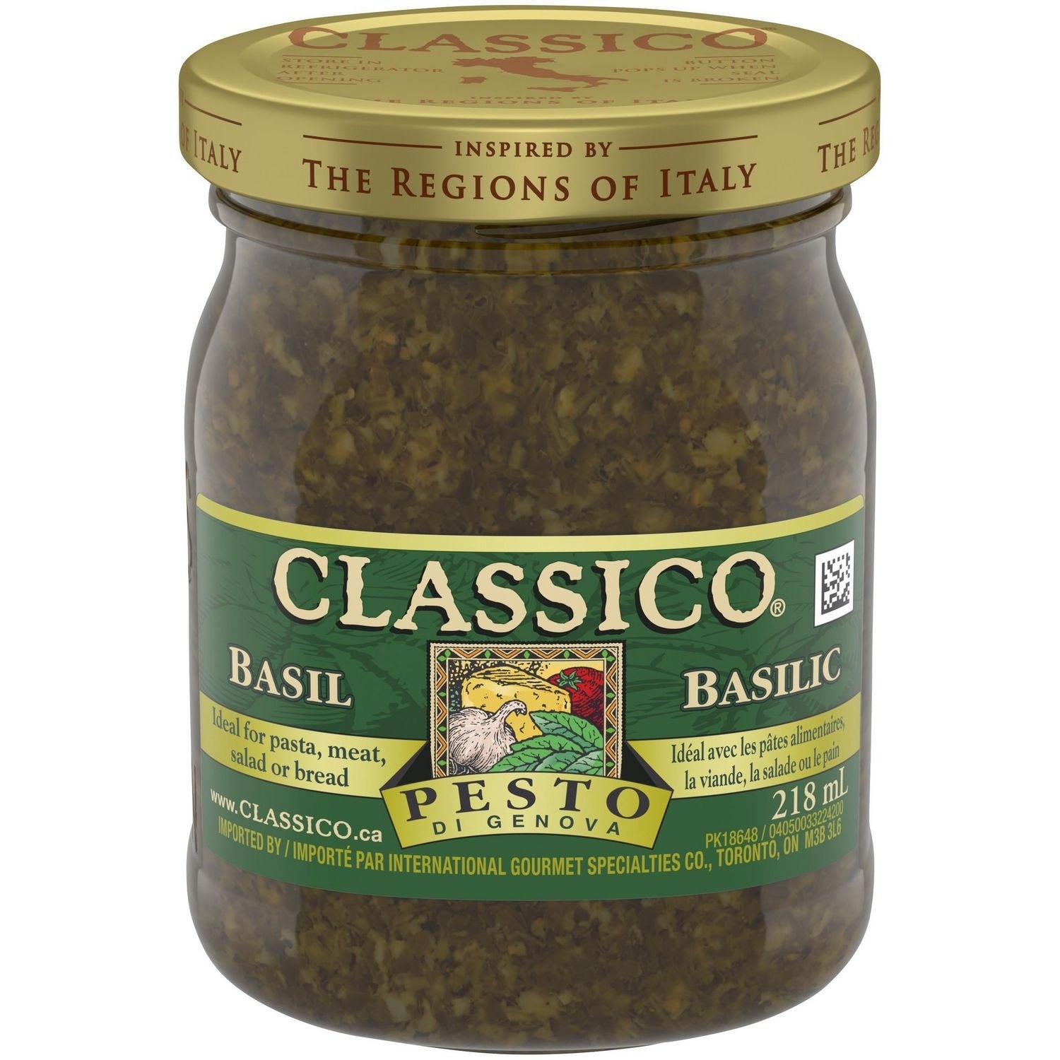 Classico Pesto di Genova Basil 218ml