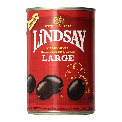 Lindsay Large California Pitted Olives 398ml
