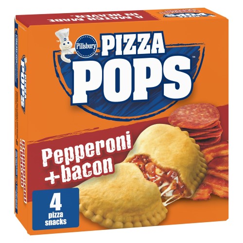 Pillsbury Pepperoni and Bacon Pizza Pops 4ct