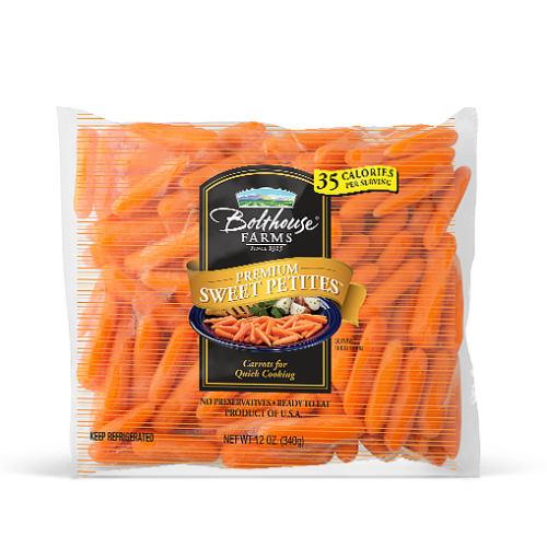Bolthouse Farms Premium Sweet Petites Peeled Carrots 340g