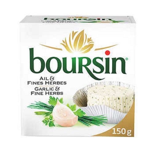 Boursin Garlic & Fine Herbs Cheese 150g