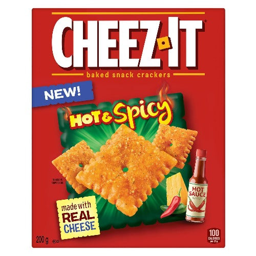 Cheez-It Hot & Spicy Crackers 200g