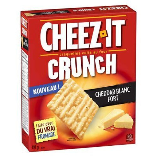 Kellogg's Cheez-it Sharp White Cheddar Crackers 191 g