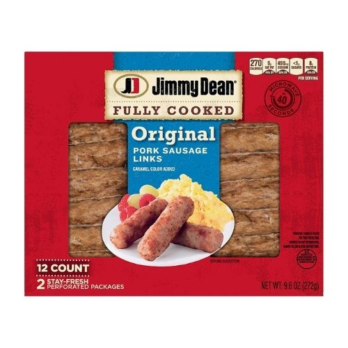 Jimmy Dean Fully Cooked Sausage Links - 10ct