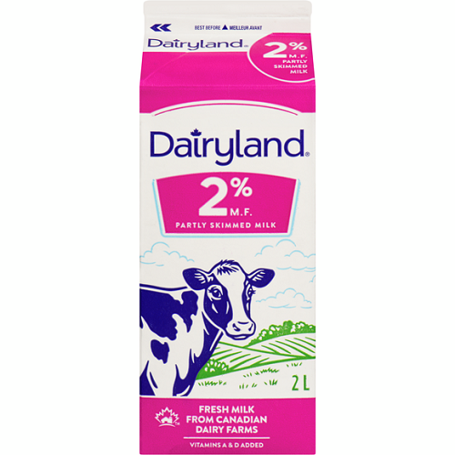 Dairyland 2% White Milk 2L