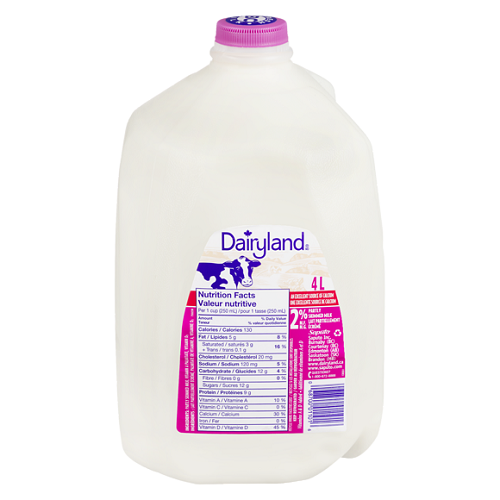 Dairyland 2% White Milk 4L