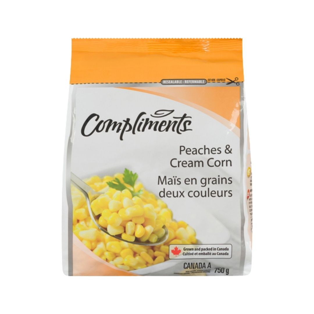 Compliments Peaches and Cream Corn 750g