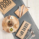 Good Food Good Mood Paper Kraft Table Runner 18"x50'