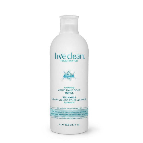 Live Clean Fresh Water Liquid Hand Soap Refill 1L