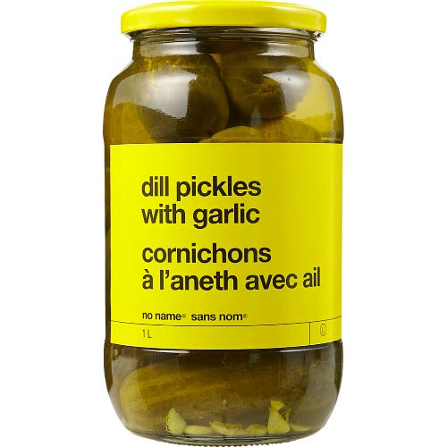 No Name Dill Pickles W/Garlic 1L