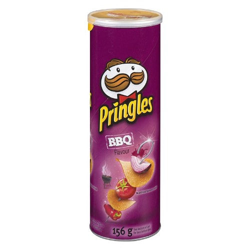 Pringles BBQ Can Potato Chips 156 g