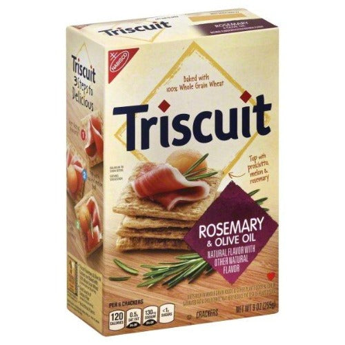 Christie Rosemary & Olive Oil Triscuit Crackers 200g