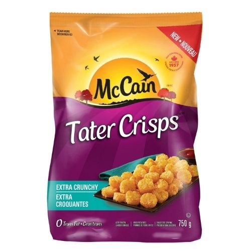 McCain Tater Crisps Potato Bites 750 g
