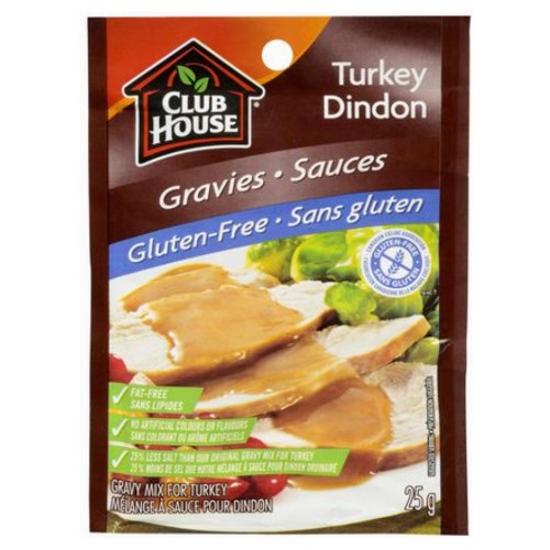 Club House Brown Gluten Free And 25% Less Salt Gravy 25 g