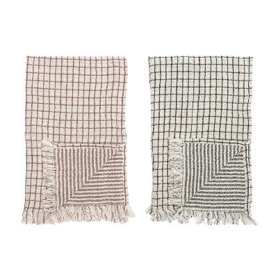Bloomingville Checked Double Cloth Dish Towel