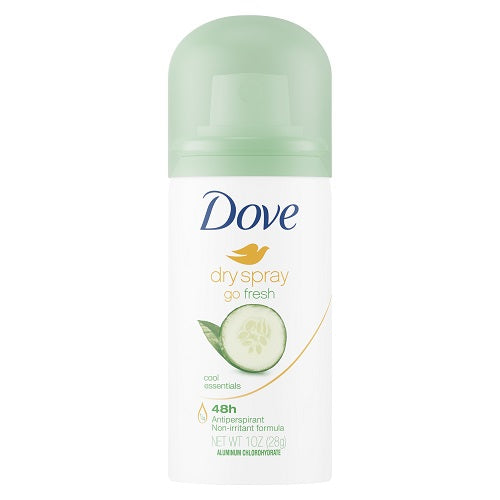 Dove Cool Essentials Dry Spray Travel Size 28g