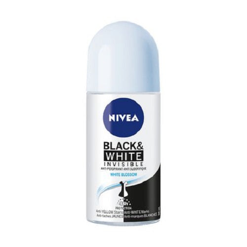 Nivea Black & White Invisible White Blossom Anti-Perspirant 50ml