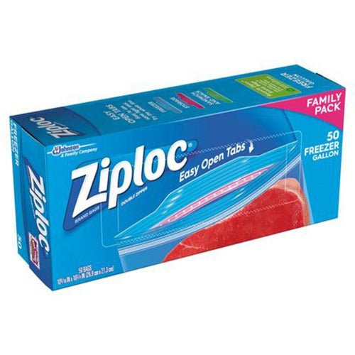 Ziploc Freezer Bags Large 50ct