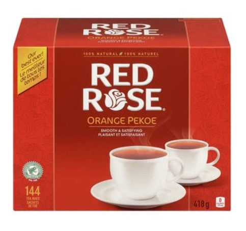 Red Rose Orange Pekoe Tea Bags 144 EA