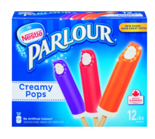 Nestle Parlour Cream 12 Pack Polar Pops 720 ml