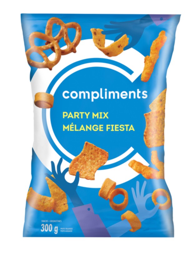 Compliments Party Mix Snack Food 300 g