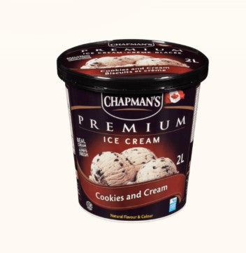 Chapman's Cookies And Cream Ice Cream 2 L