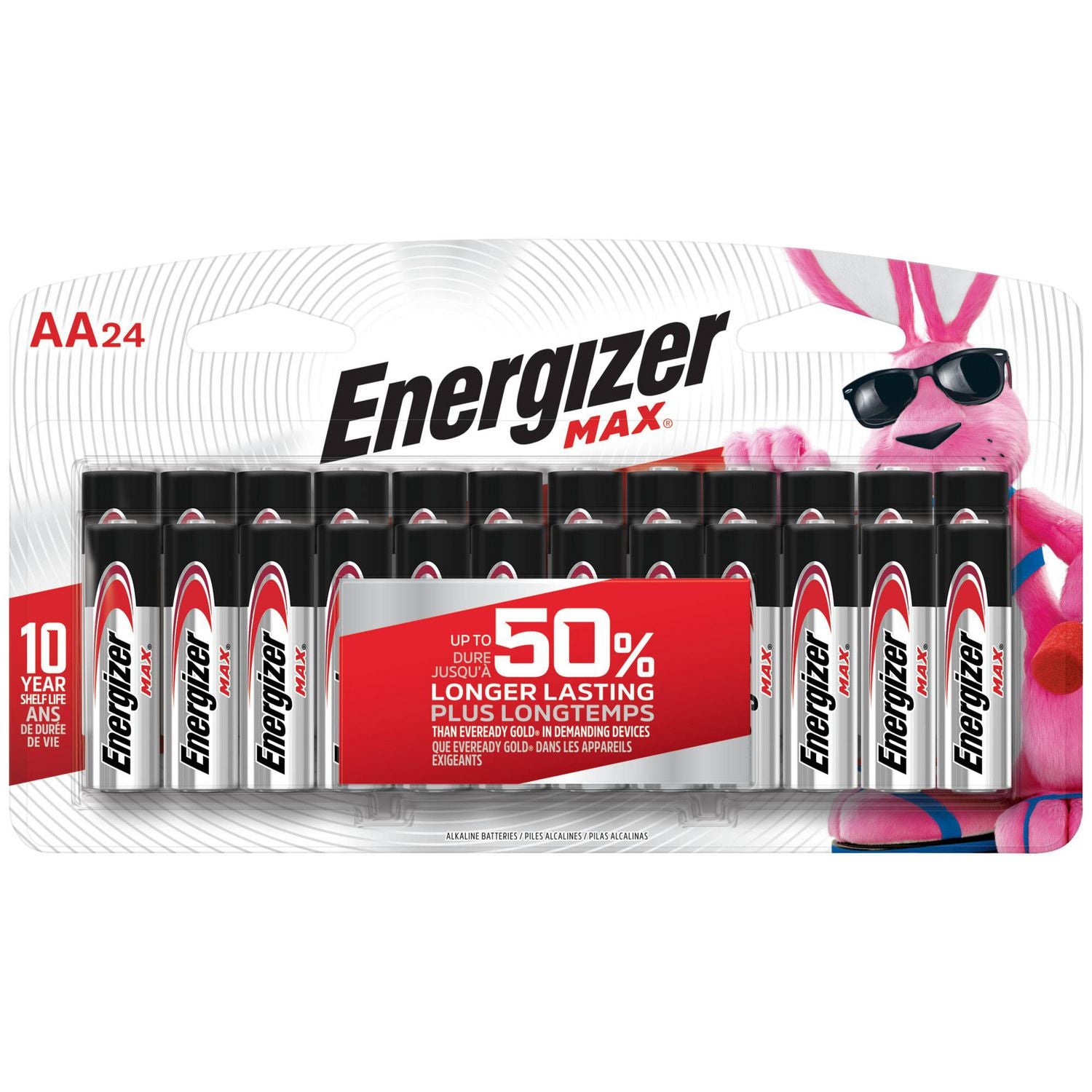 Energizer Max AA Batteries 24ct