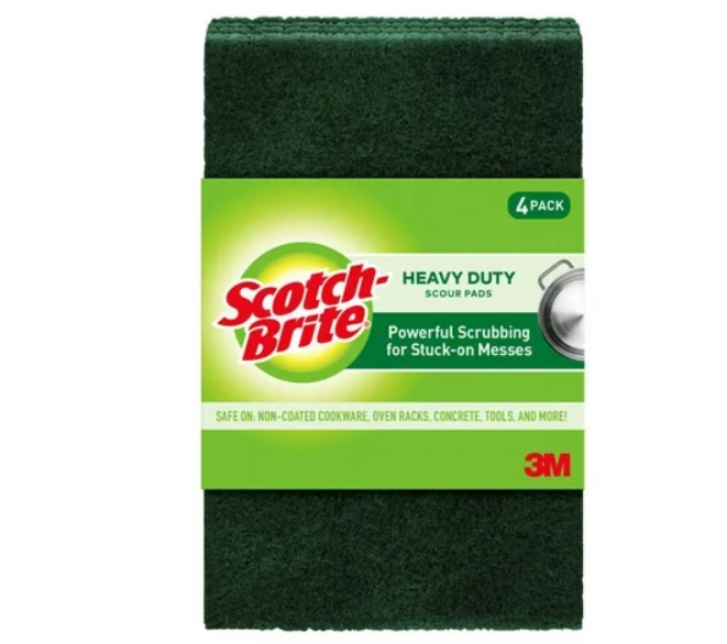 Scotch Brite Scouring Pad 4 ea