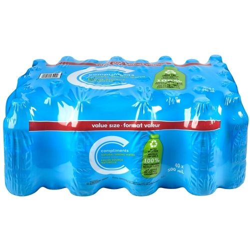 Compliments Spring Water 24 x 500ml