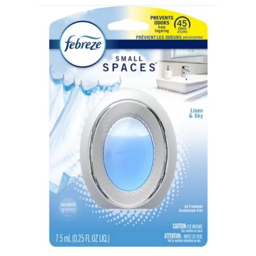 Febreze Small Spaces Gel Air Freshener Linen & Sky 7.5ml