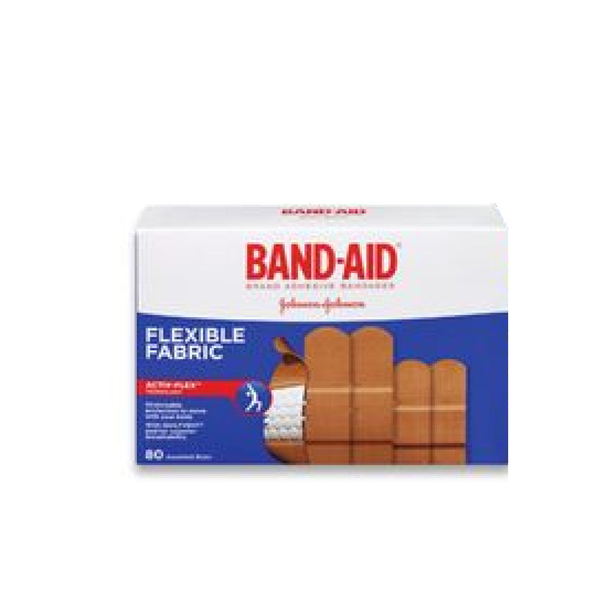 Johnson & Johnson Flexible Bandaid 80ct