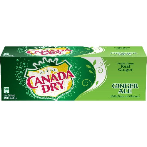 Canada Dry Cranberry Ginger Ale 12ct Cans