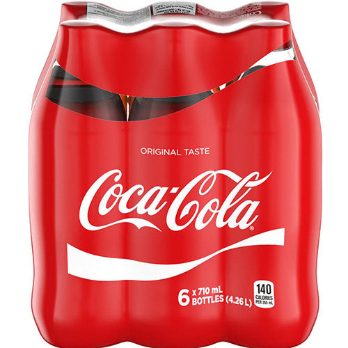 Coca Cola Coke 710ml x 6