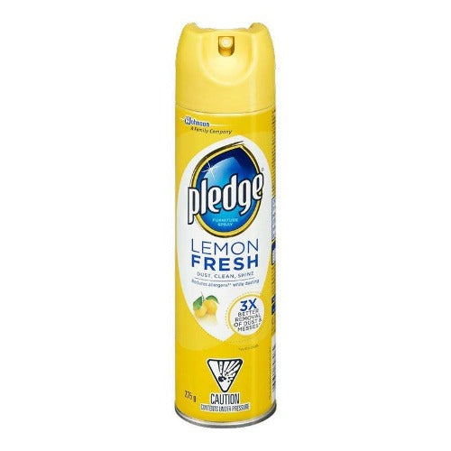 Pledge Lemon Aerosol Cleaner 275 g