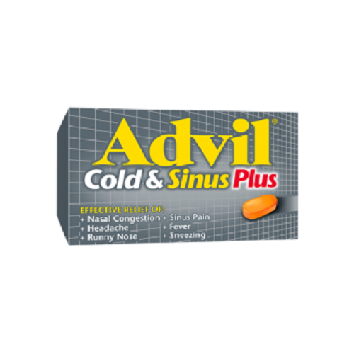 Advil Cold & Sinus Plus Caplets 40ct